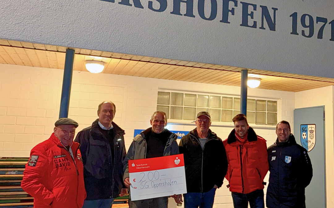 Vereinsleben stärken und fördern – SPD unterstützt SG Oppershofen